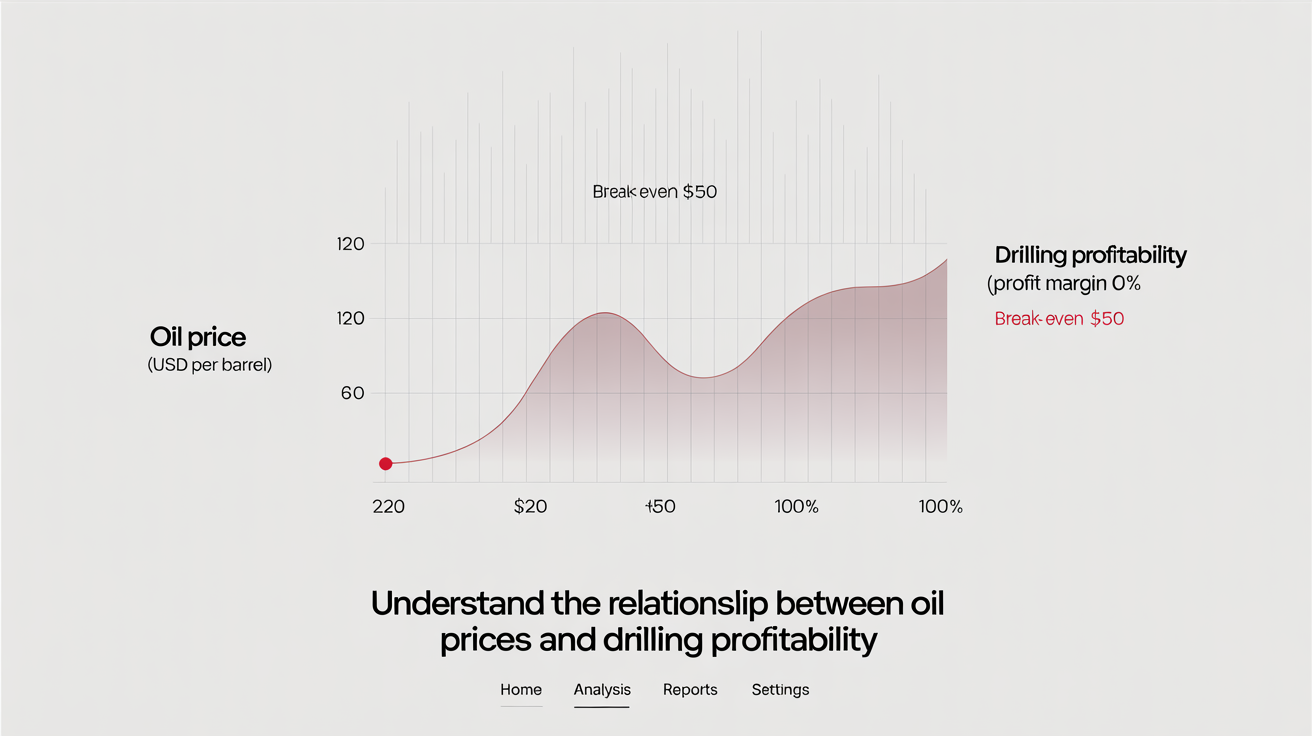 How Do Oil Prices Affect Drilling Decisions