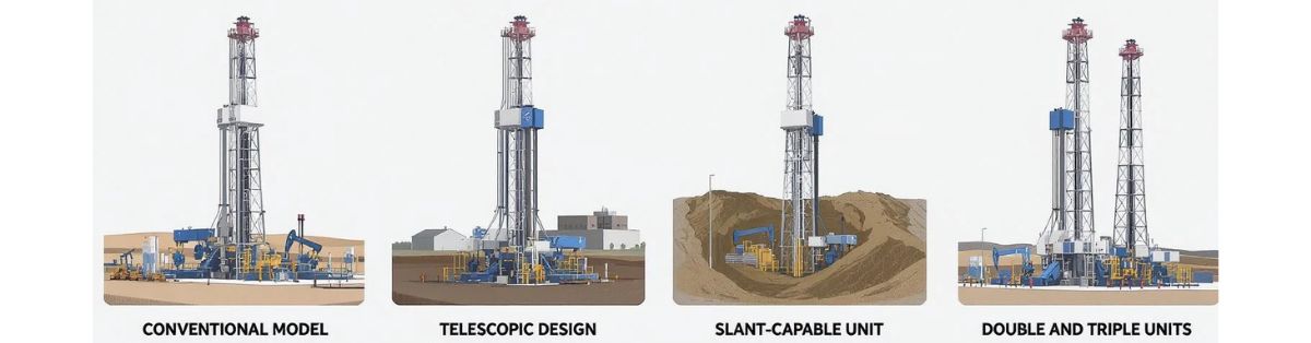 Types of Vertical Rigs